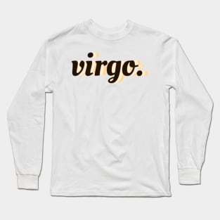 Retro Virgo Long Sleeve T-Shirt